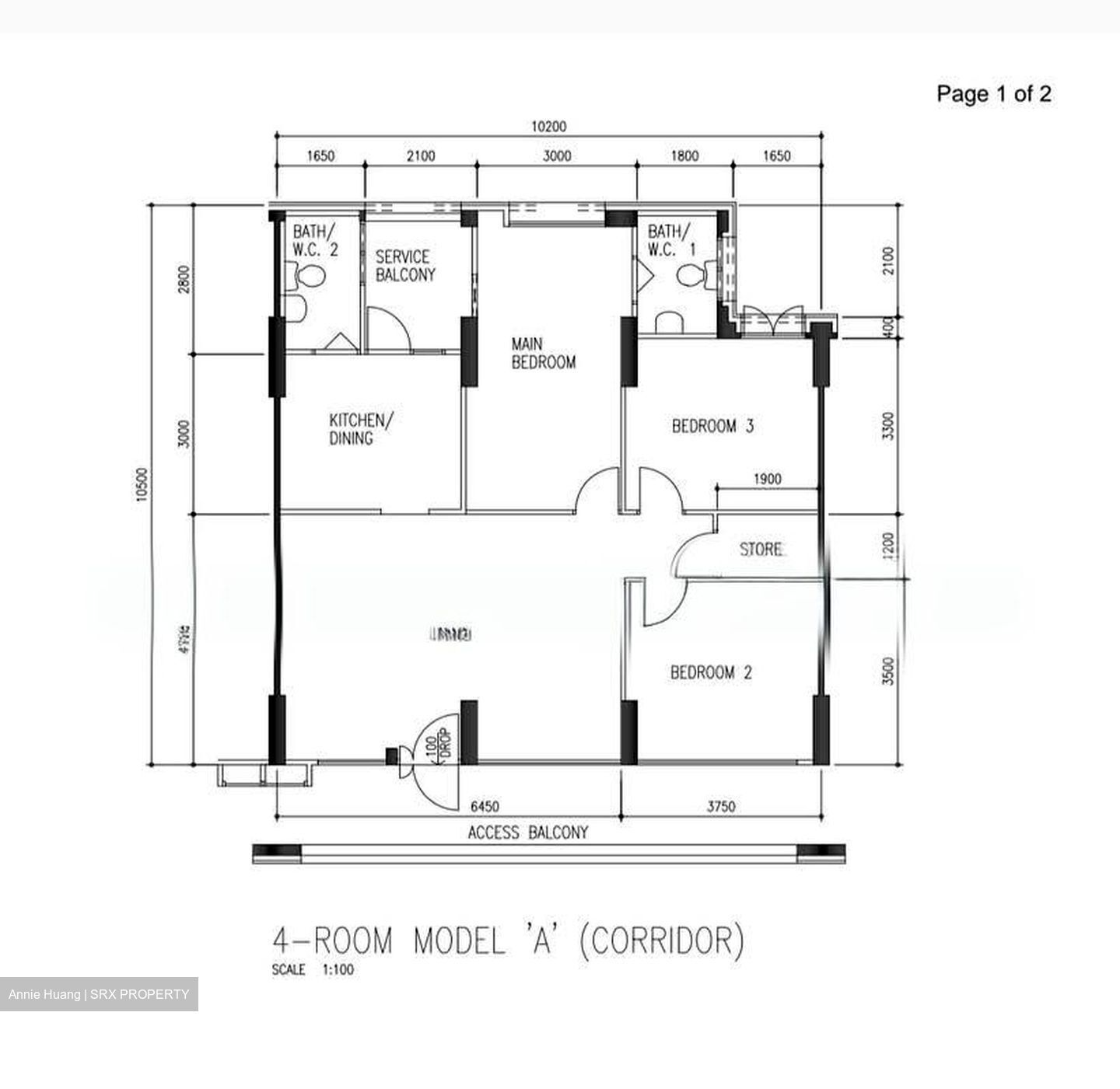Blk 704 Woodlands Drive 40 (Woodlands), HDB 4 Rooms #605962091